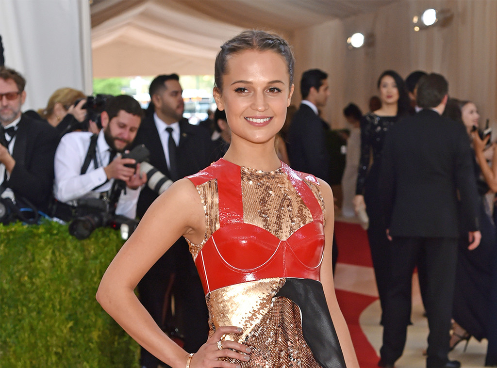 Alicia Vikander, MET Gala 2016, Arrivals Alicia Vikander, MET Gala 2016, Arrivals